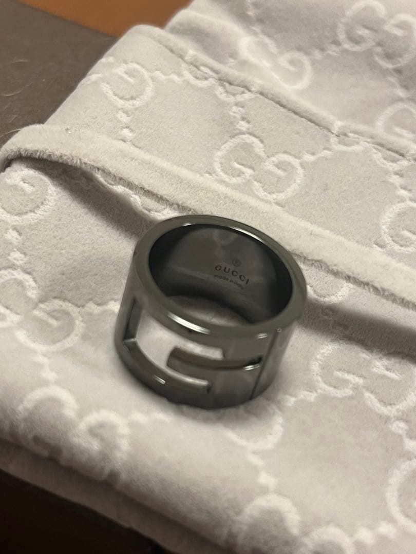 GUCCI Gリング 、グッチ　指輪　13号