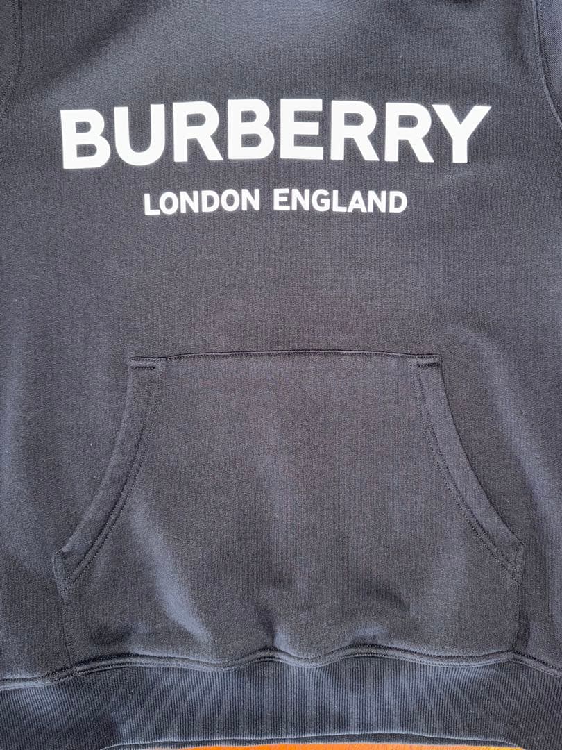 【確実正規品】BURBERRY ロゴスウェット フーディー　バーバリーパーカー