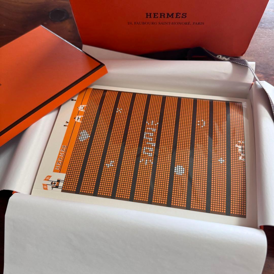 再値下げ【HERMES】メゾン ノート エルメス HERMES(エルメス) ノートレフィル ユリス 75枚 無地 関税送料込