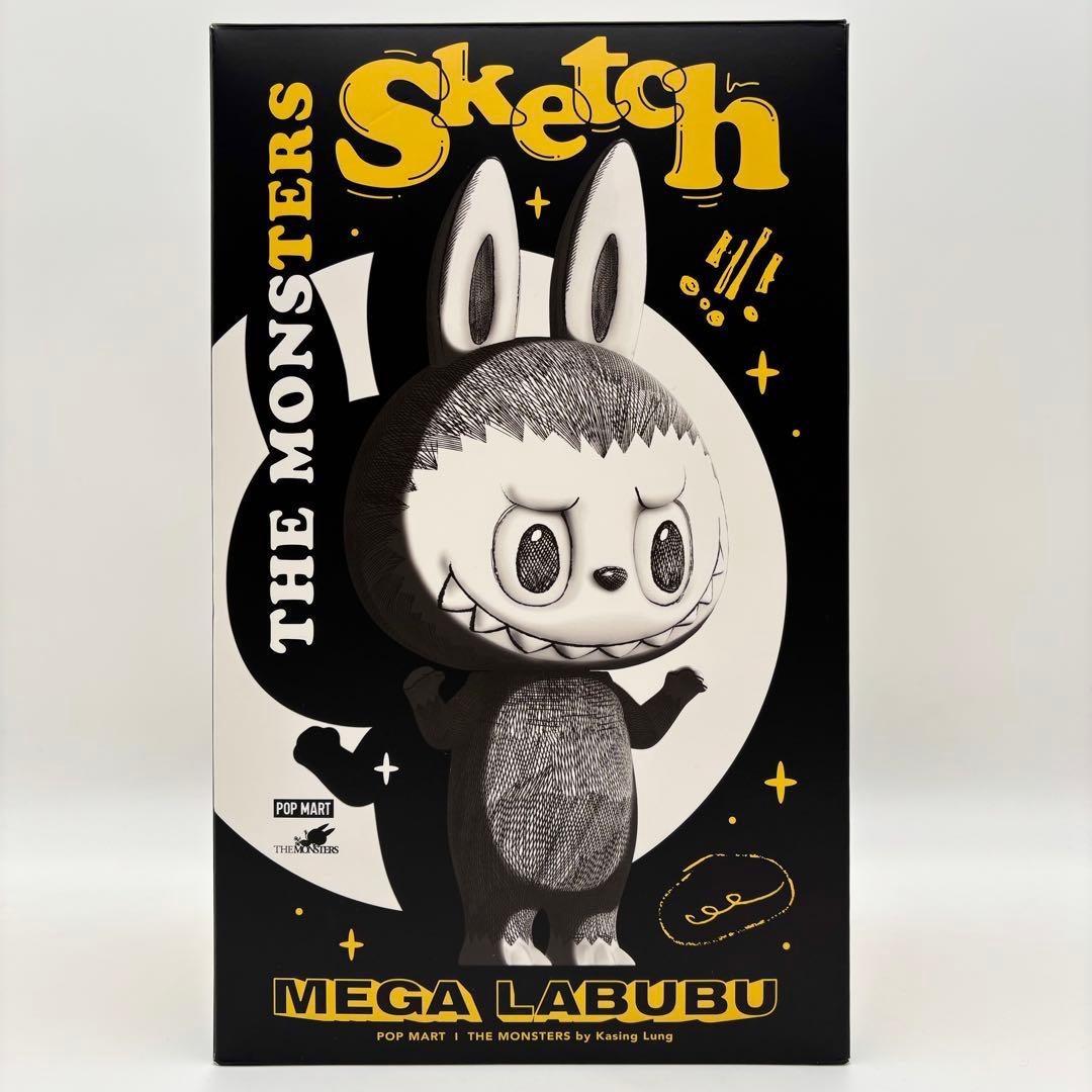 未使用 MEGA LABUBU 400% Sketch メガラブブ スケッチ MEGA LABUBU 400% Sketch - POP MART (Japan)