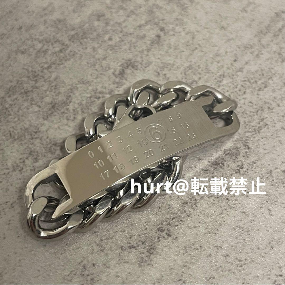 【新品未使用】MM6 メゾンマルジェラ チェーン ブレスレット 【サイズ1】