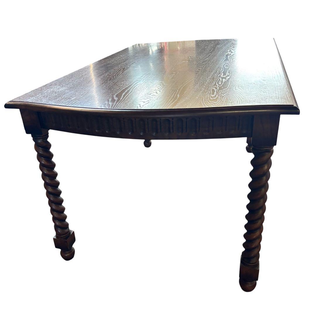 ダイニングテーブル ネジリ脚角 食卓テーブル 145cm アンティーク