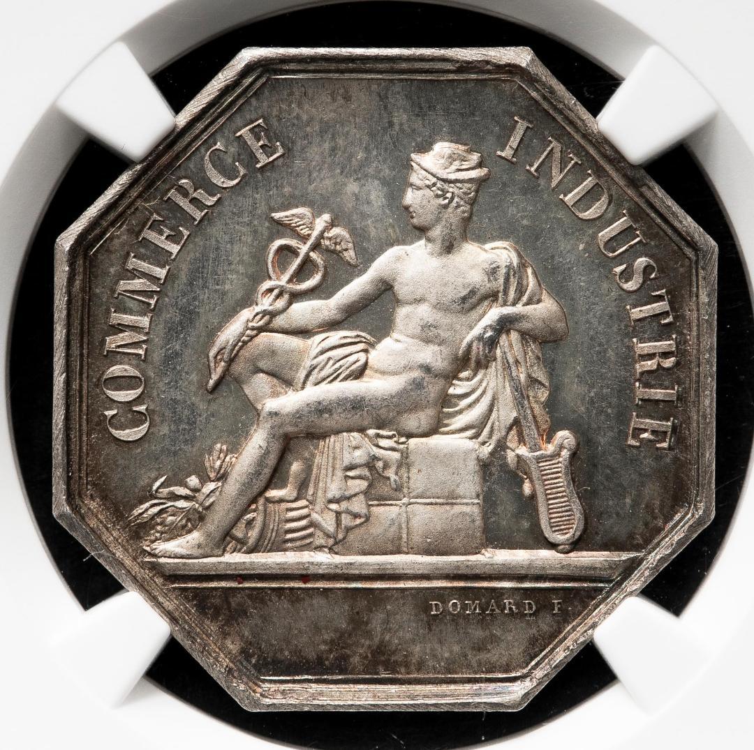 超希少 美トーン NGC-MS64 ルイ・フィリップ 1836　銀貨 超希少 美トーン NGC-MS64 ルイ・フィリップ 1836 銀貨