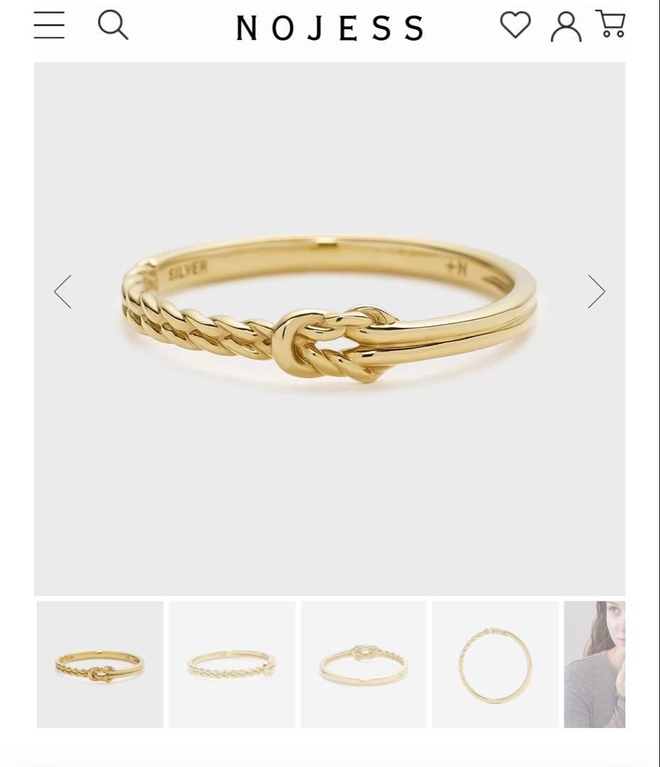 NOJESS ゴールドリング