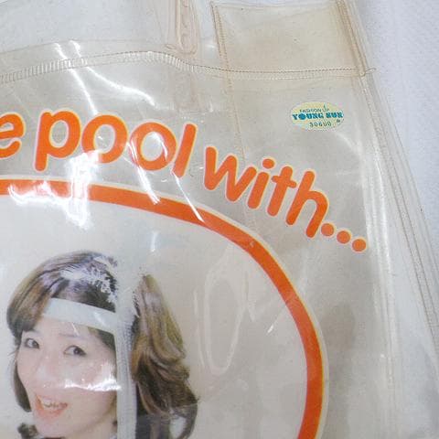 激レア当時物！70年代！ピンクレディー ビニールバッグ プールバッグ