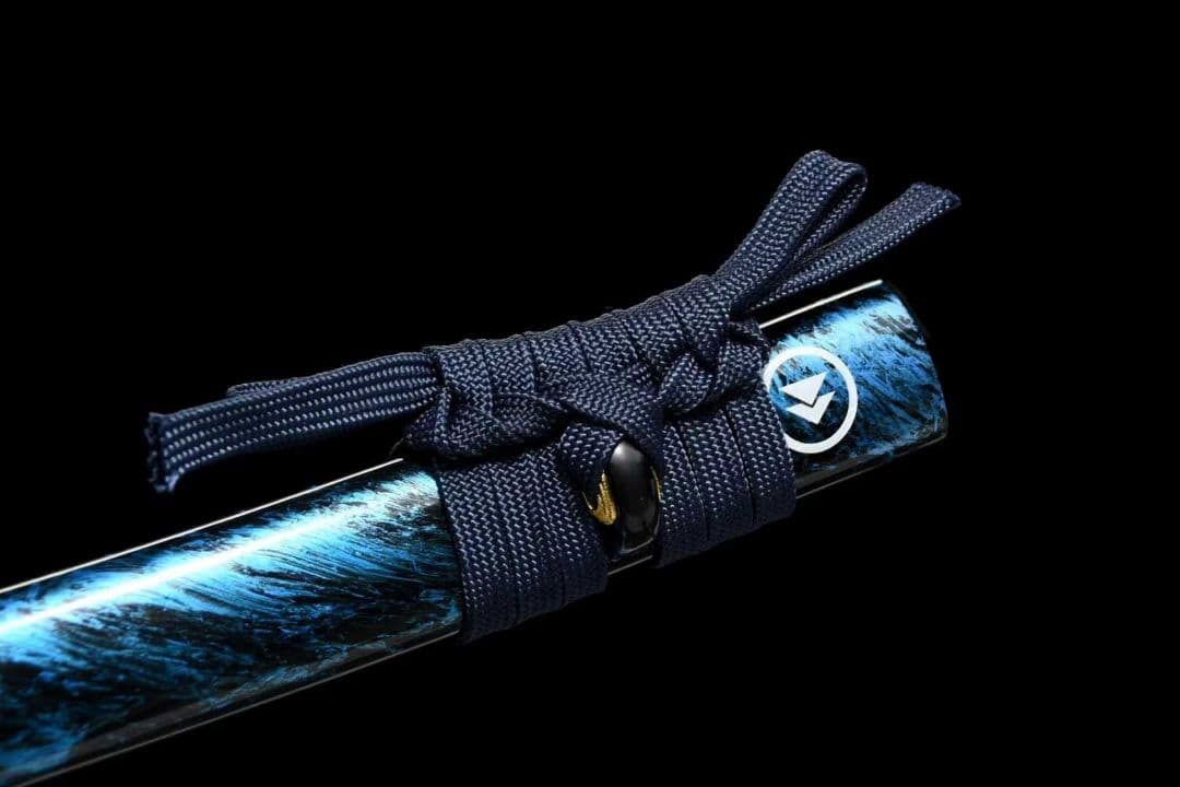 【青の妖姫】古兵器 武具 刀装具 日本刀　模造刀 居合刀 武士道 鑑賞用 美術刀