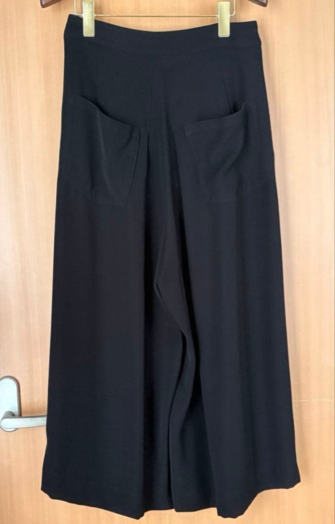 LIMI feu リミフゥ ワイドパンツ　ブラック　黒