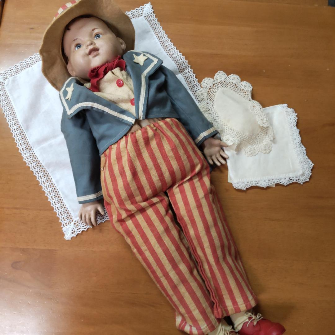 アンティークドールコンポジションリプロ 人形