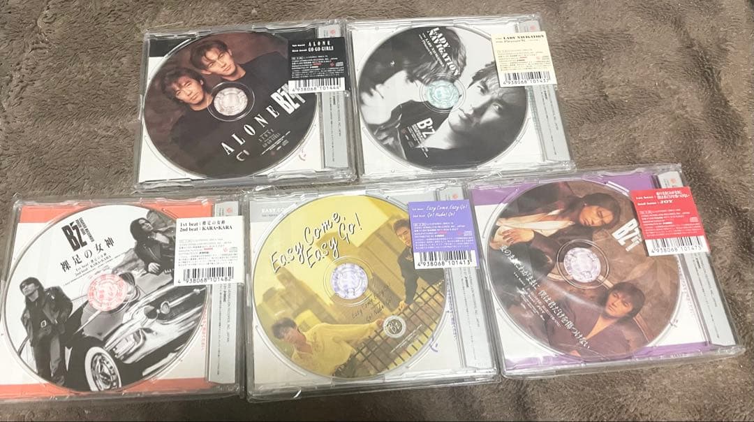 着払い】B´z 15周年 15th CD 10枚セット