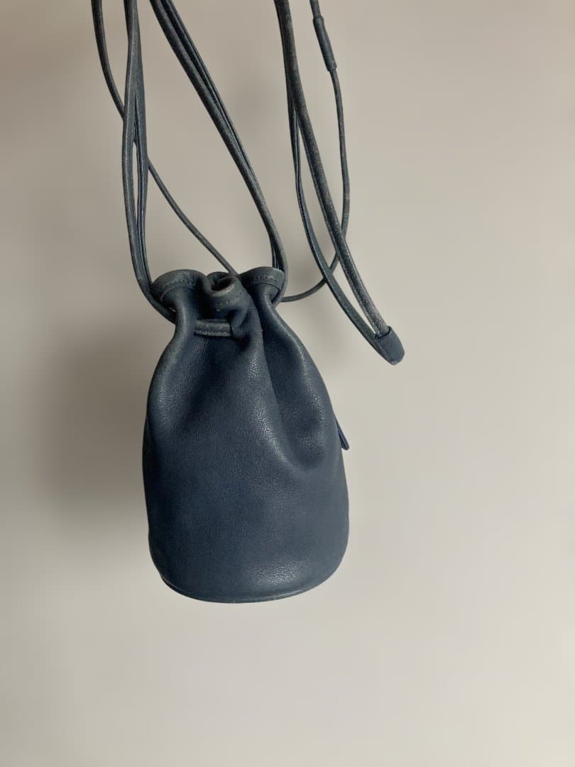 専用　オールドコーチ ショルダーバッグ 巾着 レザー 4144