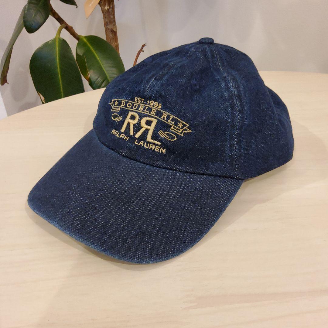 RRL ダブルアールエル ランチ ロゴ デニム ボール キャップ - メルカリ