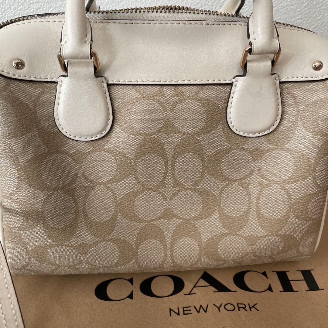 美品 COACH コーチ 2way ハンド・ショルダーバッグ 2点セット