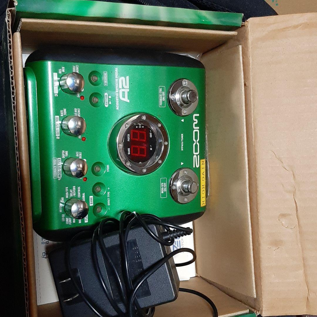 ZOOM アコースティックエフェクツペダル A2 ZOOM A2 アコースティック
