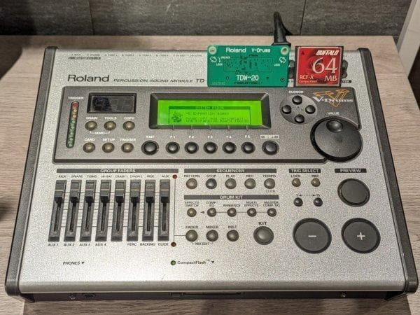 電子ドラム Roland V-Drums 音源 TD-20