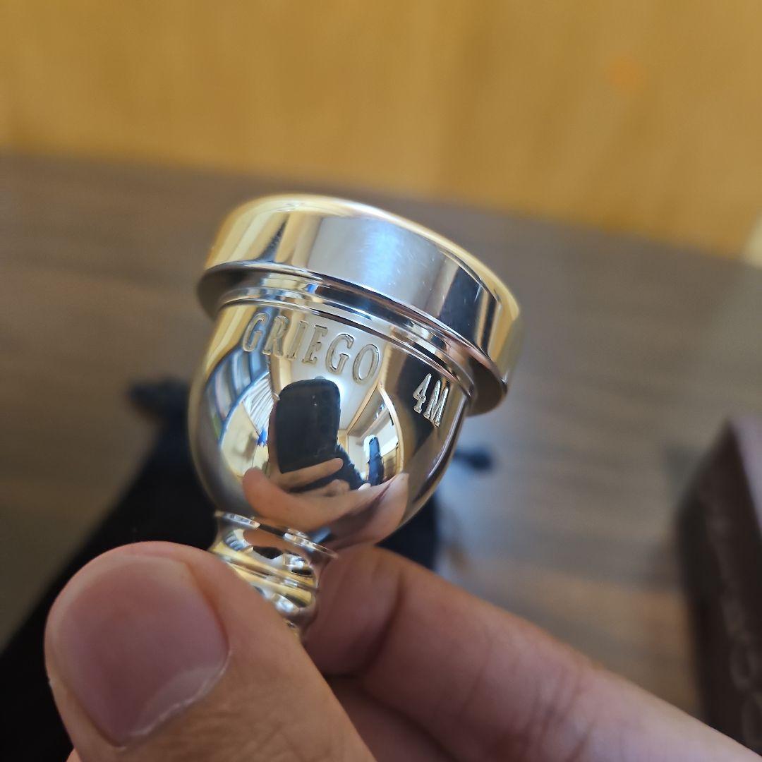 Griego 太管トロンボーン用マウスピース NY 4M