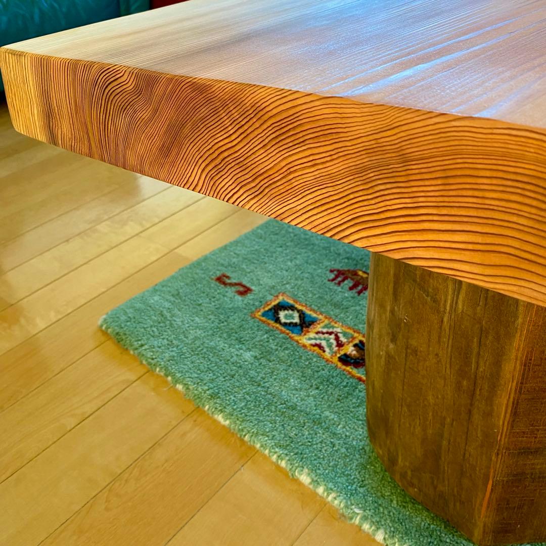 【お盆セール】天然木　杉　一枚板　テーブル　無垢　すぎ　96