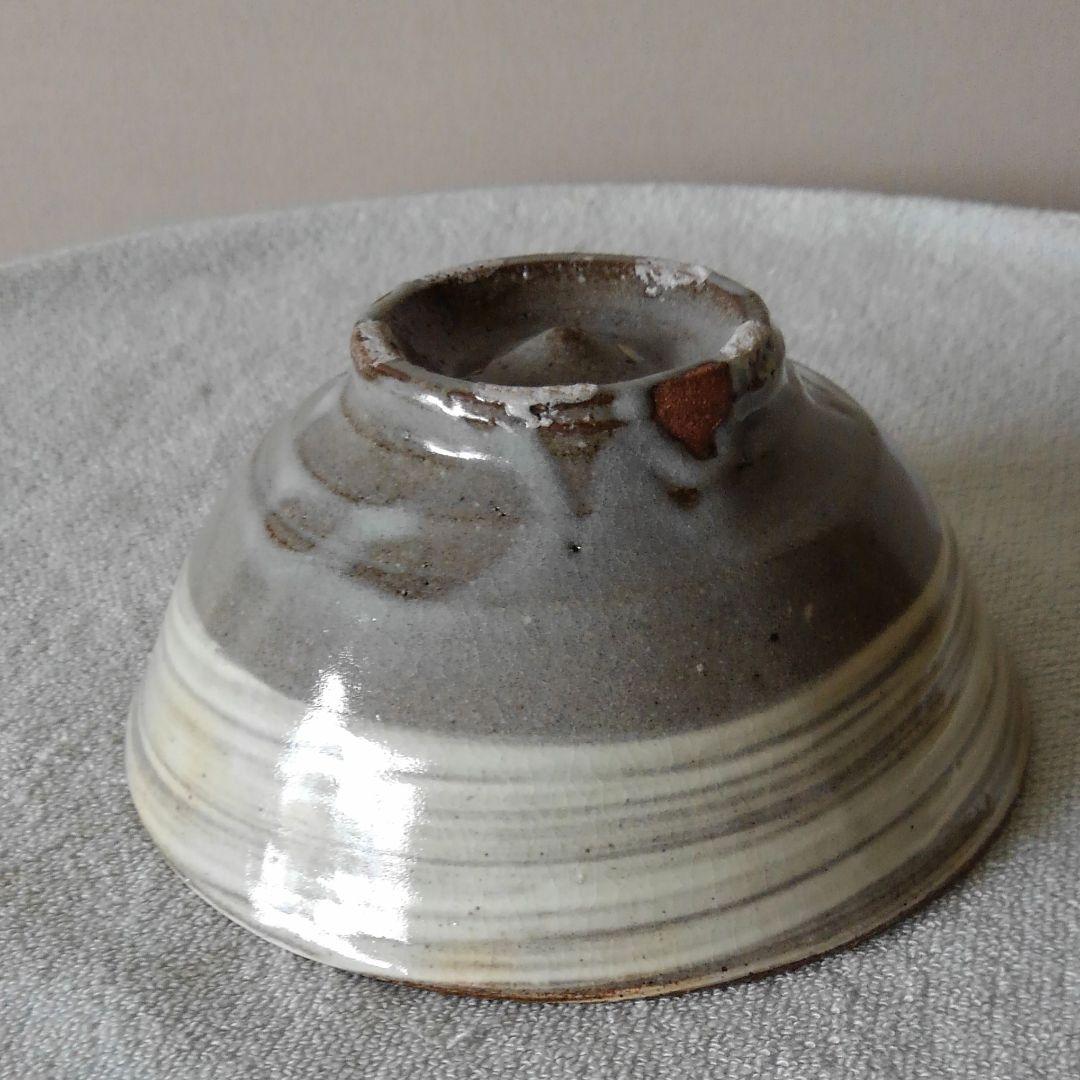 松風山窯 刷毛目茶碗 春日山窯 工芸品古染付