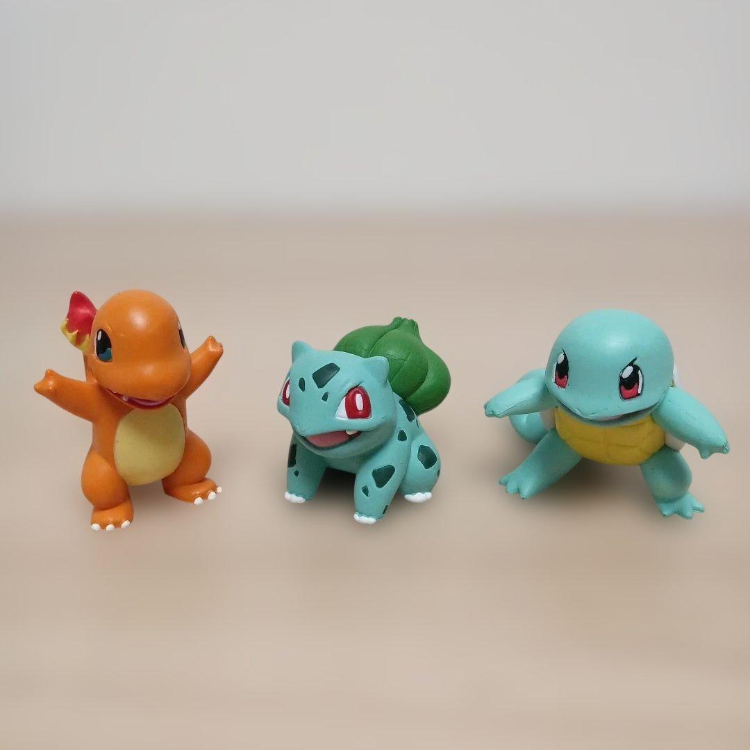 ポケモン フィギュア モンコレ ヒトカゲ ゼニガメ フシギダネ - メルカリ