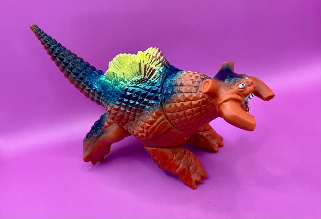 ギラドラス ブルマァク デッドストックソフビ人形 極美品 マルサン M1号 昭和