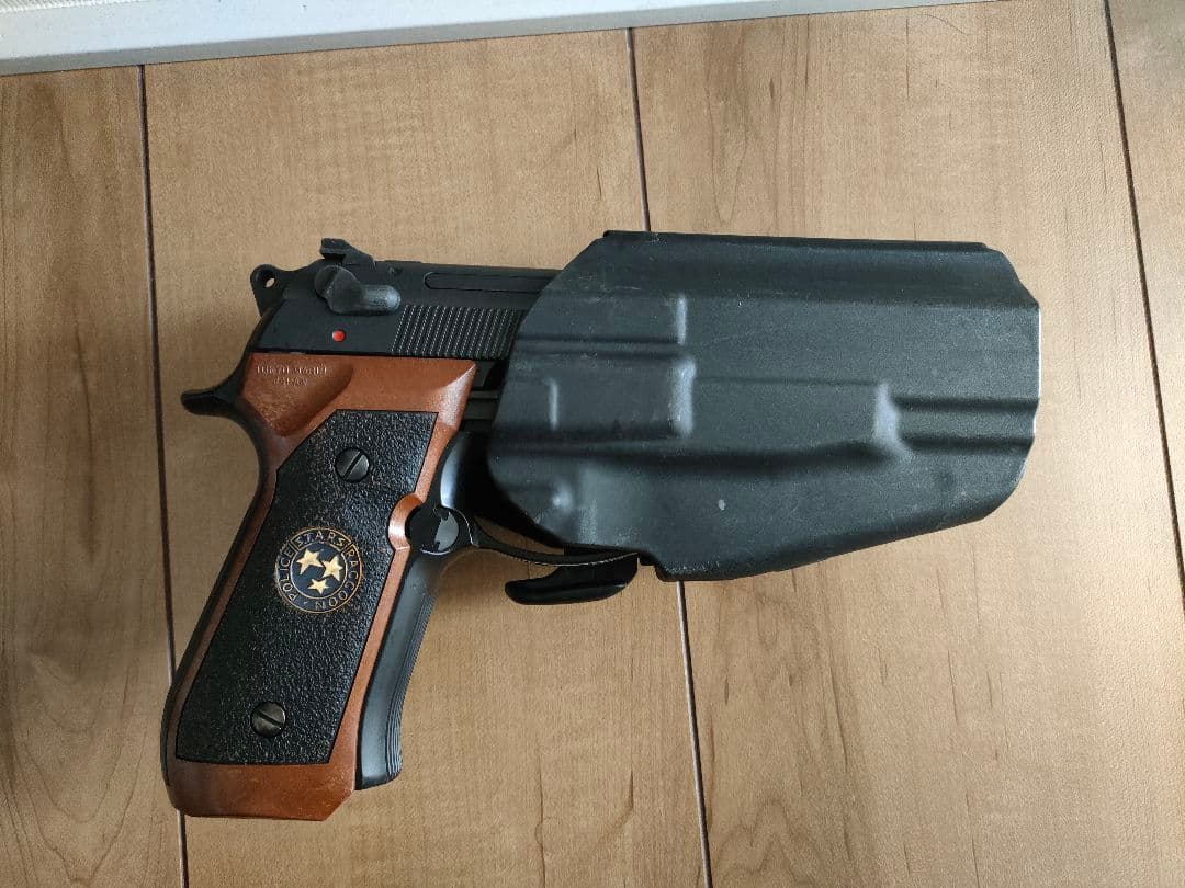 サムライエッジ ガスガン ブラック/ブラウン