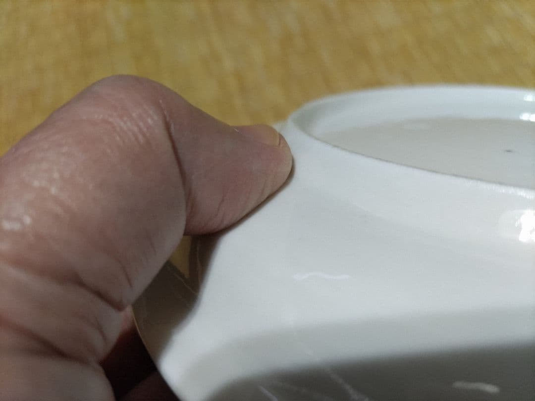 柿右衛門白磁 皿（17.6㎝）陰刻・銀杏 九谷白磁・古伊万里 - 工芸品お