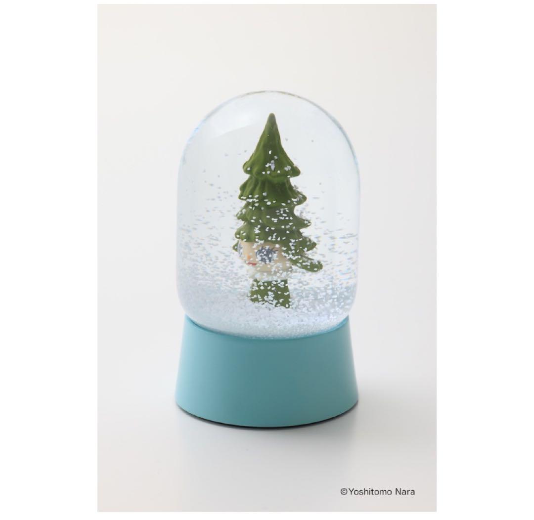 新品 奈良美智 スノードーム 展覧会 あおもり犬 森の子