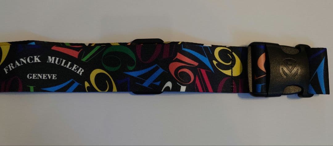 新品FRANCK MULLER フランクミュラー スーツケースベルト ポーチ付