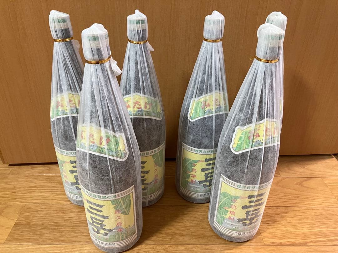 三岳　芋焼酎 6本セット 1800ml 三岳1800ml 6本（プラステックケースで発送） - 焼酎三岳を本場屋久島