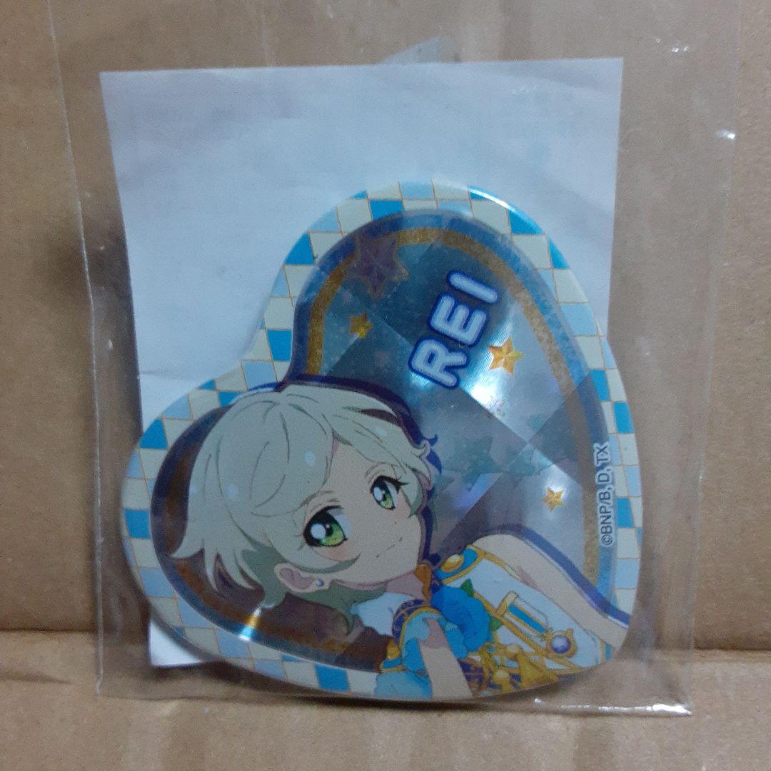 アイカツ 騎咲レイ オフシャルショップ限定 グリッター ガラポン 缶バッジ アイカツ 騎咲レイ オフシャルショップ限定 グリッター ガラポン 缶