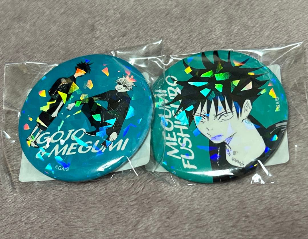 呪術廻戦 完全受注生産 オールスター缶バッジ 懐玉•玉折 五条悟 伏黒恵