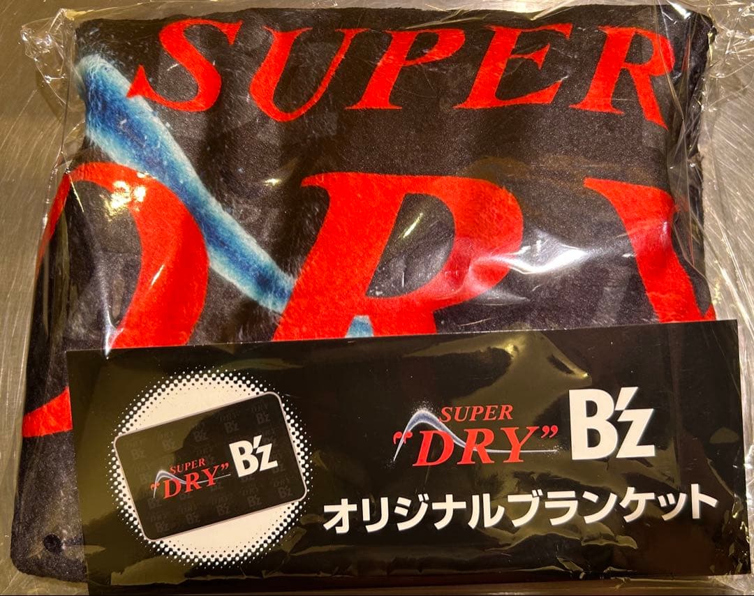□B'z□限定□ブランケット□スーパードライ - メルカリ