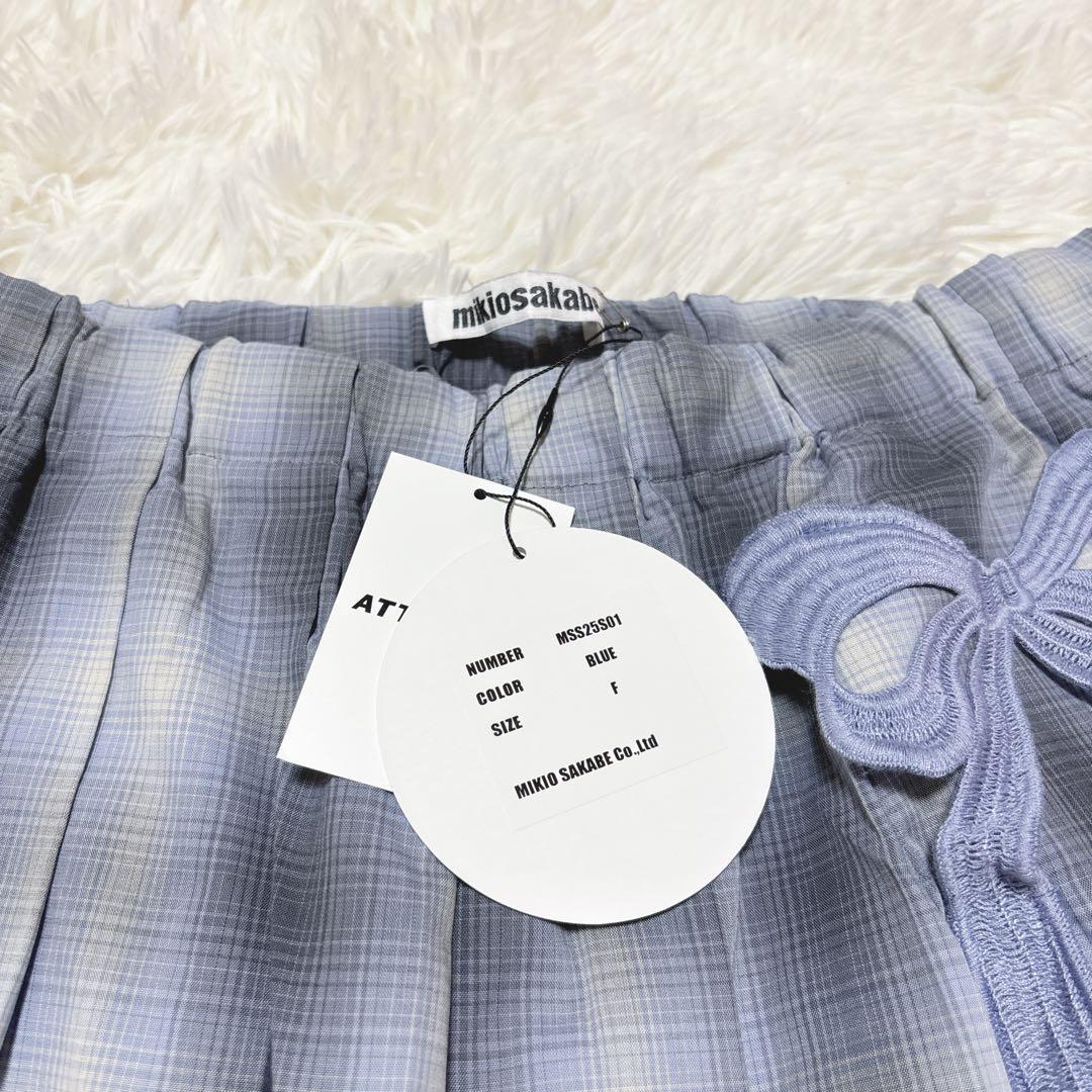 完売品　Mikio Sakabe⭐︎Embroidery Pleats Skirt