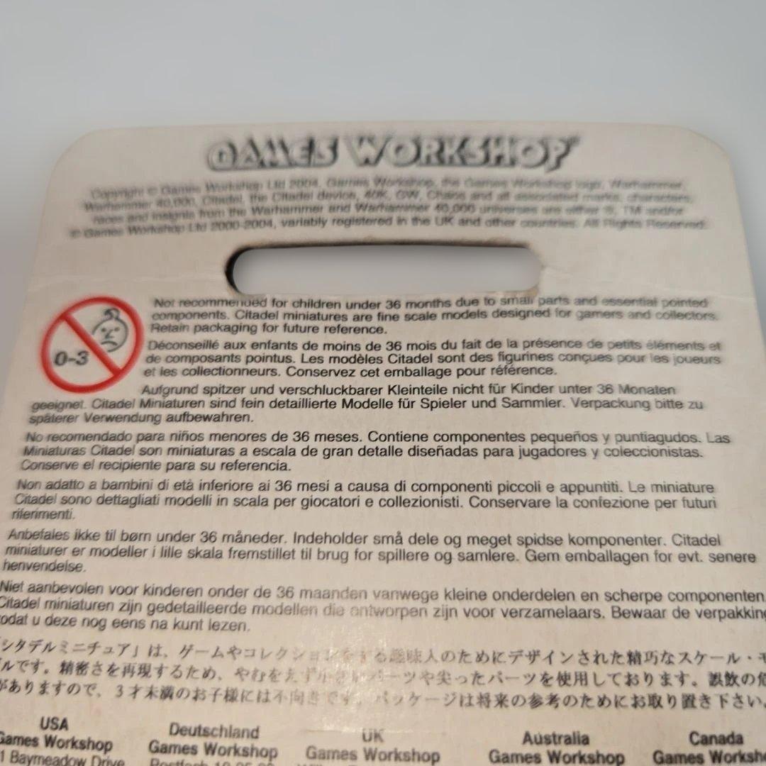 未開封メタル製　Warhammer　　ウォーハンマー　ナイトゴブリン　ビッグボス