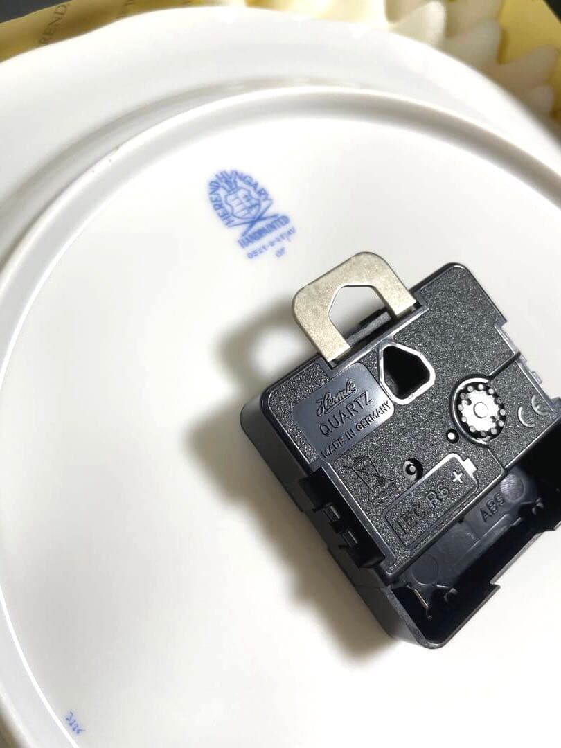 HERENDヘレンドアポニーグリーン ウォールクロック時計未使用美品