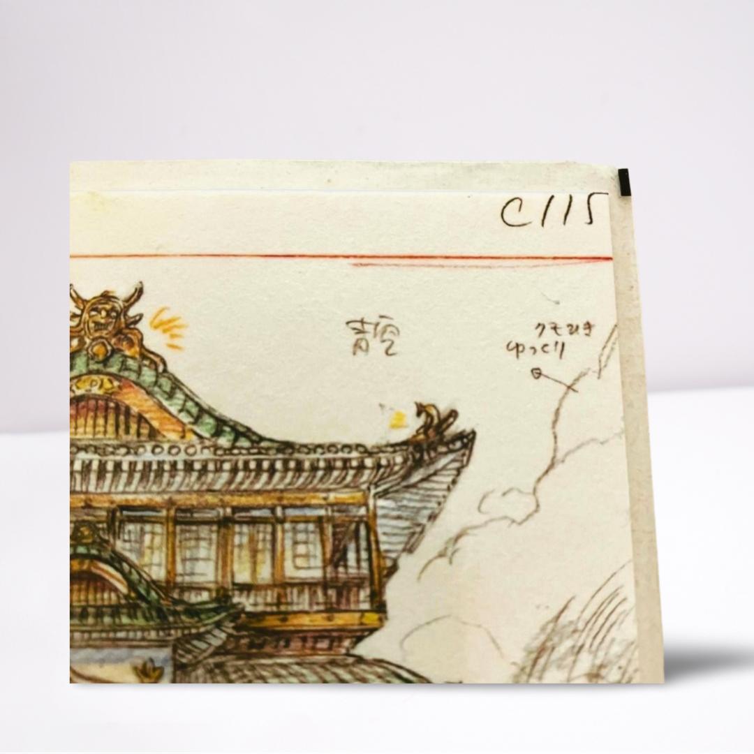 スタジオジブリ レイアウト展 ポストカード 千と千尋の神隠し - メルカリ