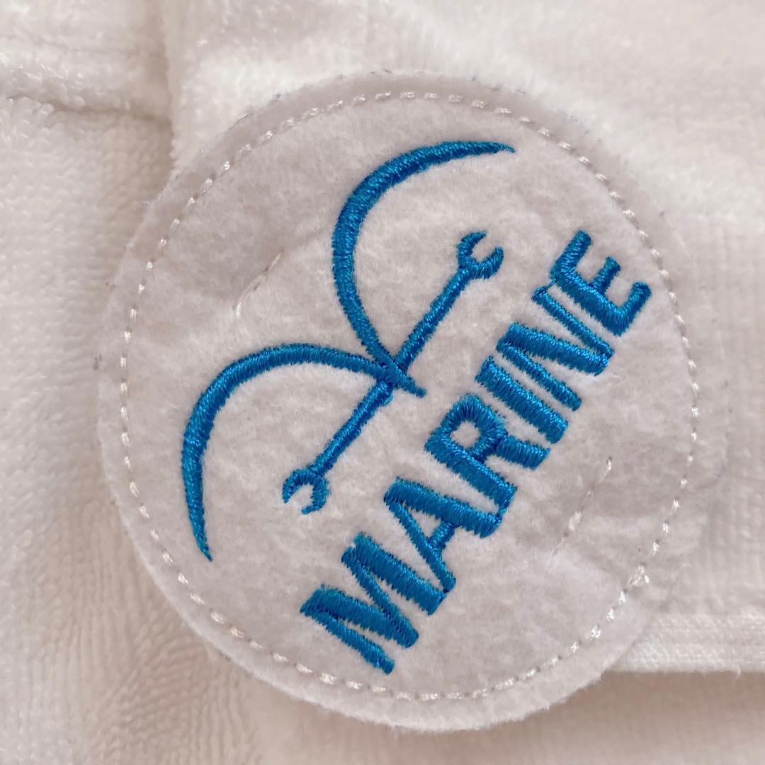 週末価格⭐︎USJ ワンピース 海軍 フードタオル 正義 - メルカリ