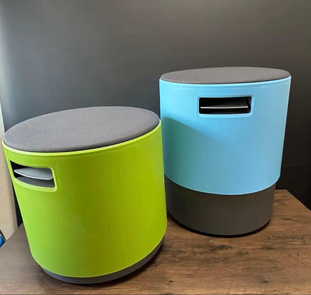 Steelcase 昇降スツール Turnstone Buoy 2脚