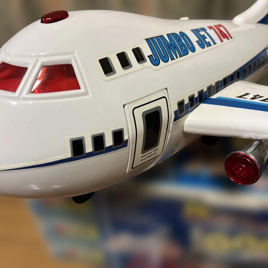 ジャンボジェット747 飛行機 昭和レトロ 絶版 - メルカリ