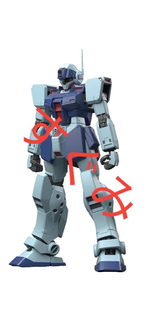 ガンプラ　塗装済み完成品　MG修正改造オリジナルカラー