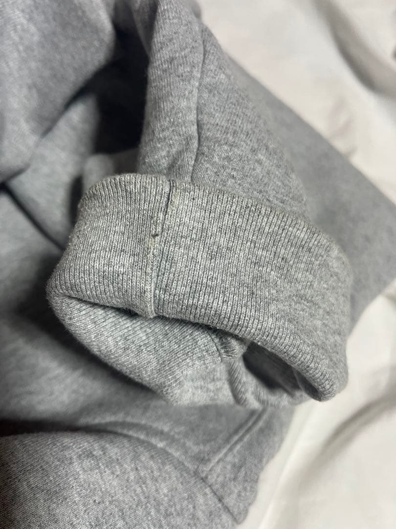 Supreme パーカー　フルジップ　L グレー