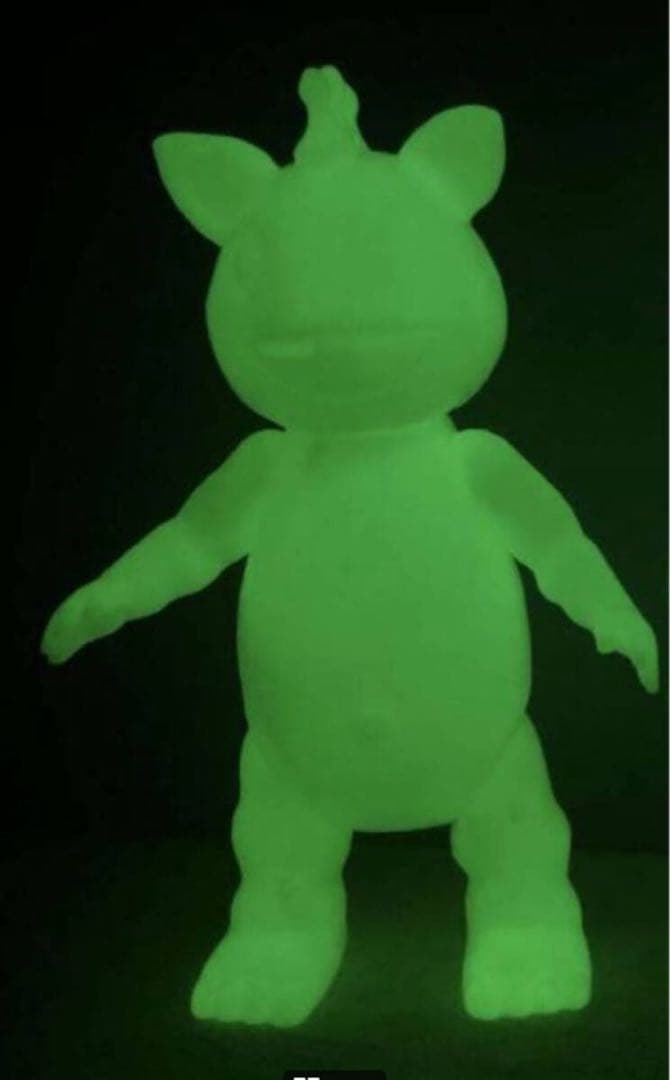 イヌクマ製☆スタンダード・ブースカ【蓄光タイプ】未塗装バージョン