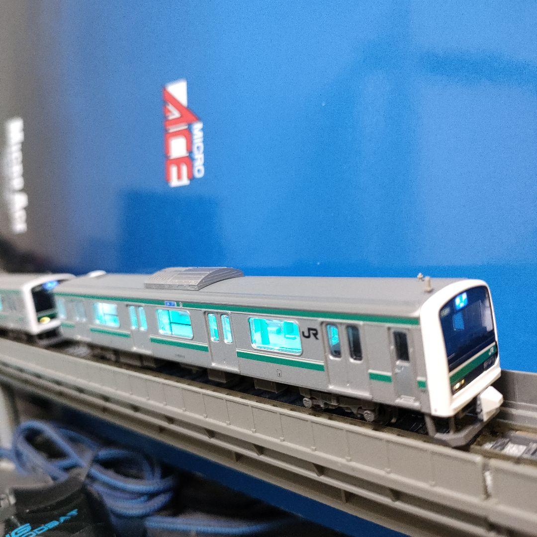 マイクロA A-3895.3896 E501系床下グレー•トイレ付き10両セット