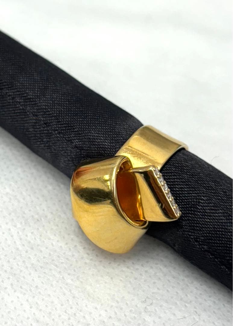 【NOEUD U】 ヌゥユゥ Diamond rubans Lien ring