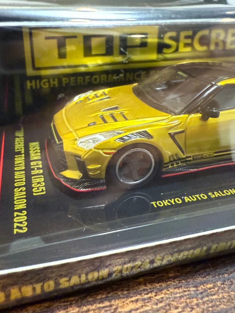 1/64 inno64 トップシークレット GTR R35 東京オートサロン限定