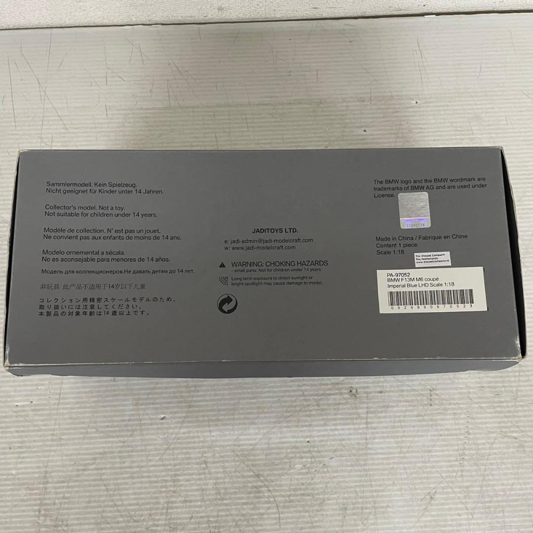 PARAGON BMW F13M M6 coupe 1/18ミニカー Y0954
