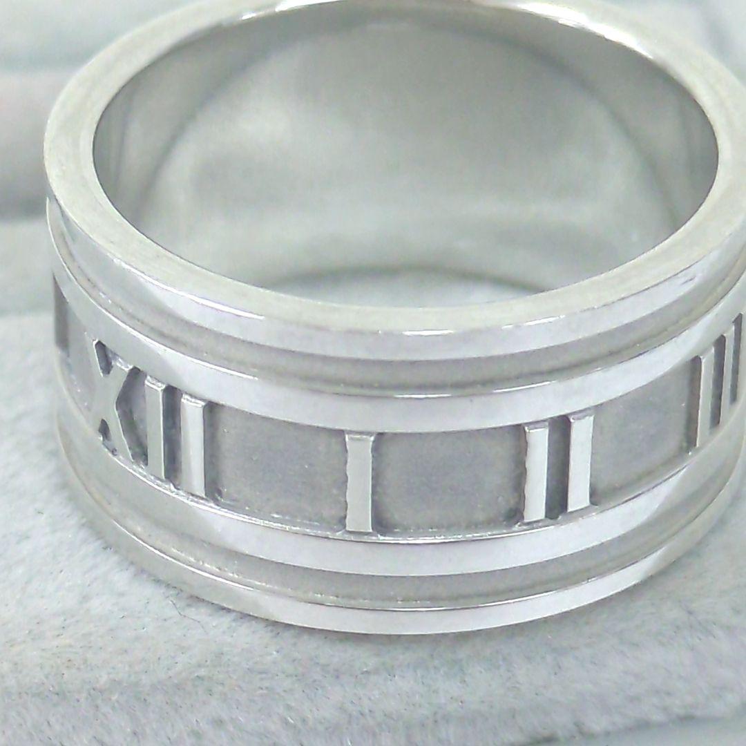 ティファニー アトラス ワイドリング シルバー925 メンズ 約22号