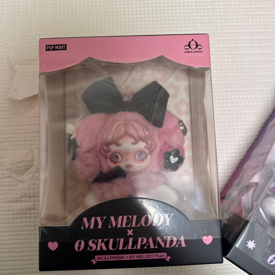 popmart ポップマート　スカルパンダ　クロミ × マイメロ　セット