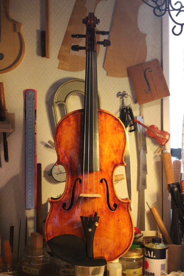 12/18更新.製作楽器①】バイオリン(ガダニーニモデル) 4/4 2025
