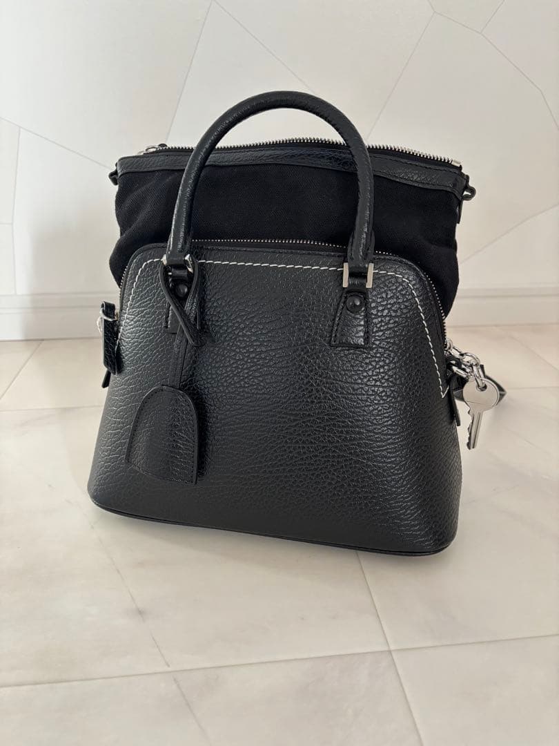 Maison Margiela 5AC ミニ　ブラック ハンドバッグ