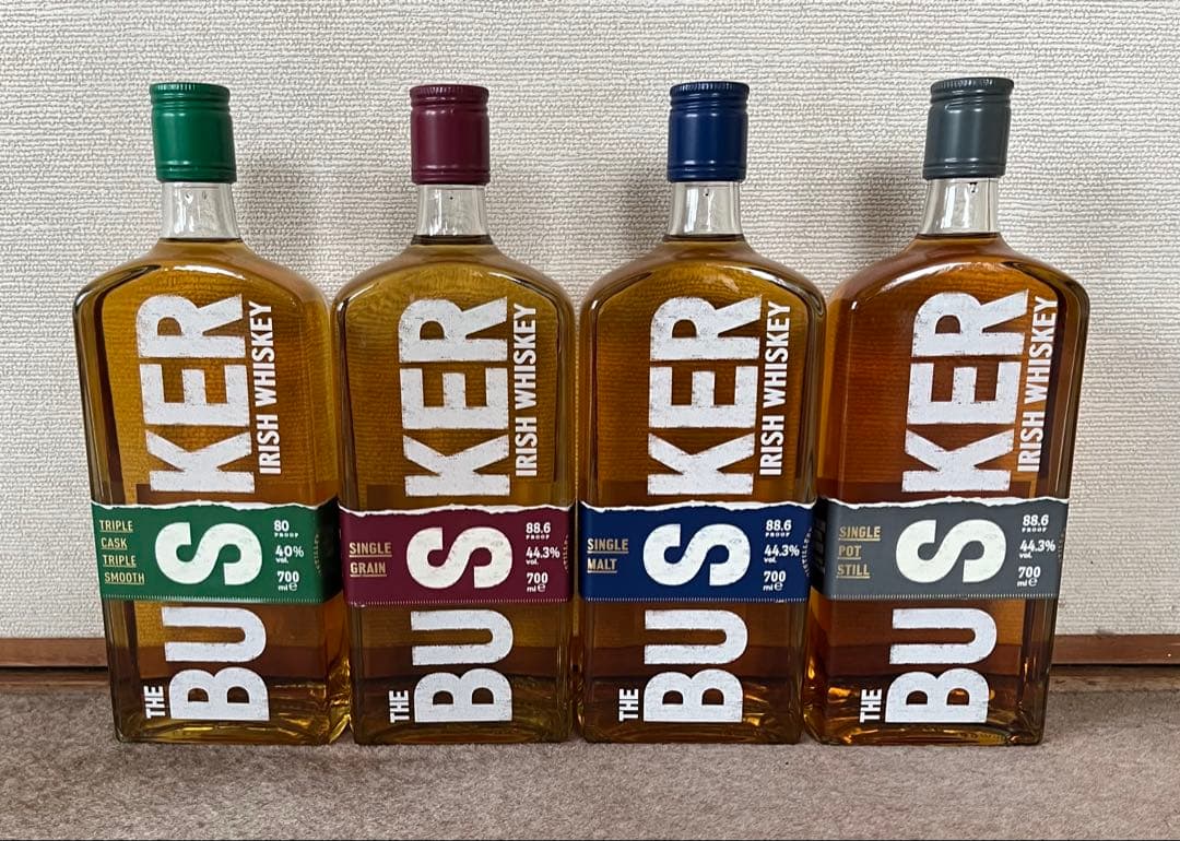 貴重 旧ラベル】バスカー ウイスキー 700ml 飲み比べ4本セット - メルカリ